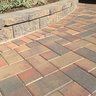 Calstone Mission Paver Tan/Brown/Charcoal 4 in. x 8 in. (105 sq. ft./pallet)
