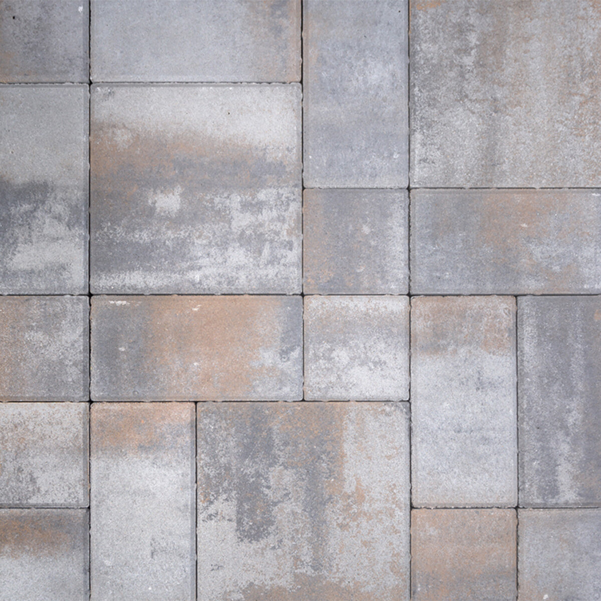 Calstone Mission Paver Gray/Charcoal/Tan 16 in. x 16 in. (103 sq. ft