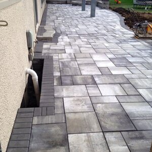 Cambridge Sherwood Ledgestone Paver 3 pc. Design Kit XL Limestone Quarry Blend 2-3/8 in. (129 sq. ft./pallet)