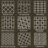 Cambridge Sherwood Ledgestone Paver 3 pc. Design Kit XL Sahara/Chestnut 2-3/8 in. (129 sq. ft./pallet)