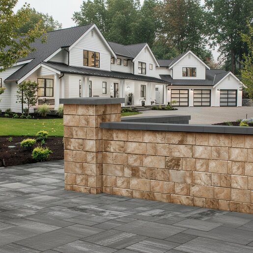 Cambridge Omega SMOOTH Column Kit Sandstone Blend 14 in. x 8 in. x