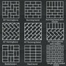 Cambridge Sherwood Ledgestone Paver Smooth Bluestone Blend 7-7/8 in. x 15-3/4 in. x 2-3/8 in. (103 sq. ft./pallet)