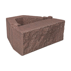 Cambridge Sigma Wall Split Face Ruby/Onyx 16 in. x 12 in. x 6 in. (48 pc./pallet)