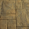 Cambridge Ledgestone Paver Textured 3 pc. Design Kit Toffee/Onyx 2-3/8 in. (114 sq. ft./pallet)