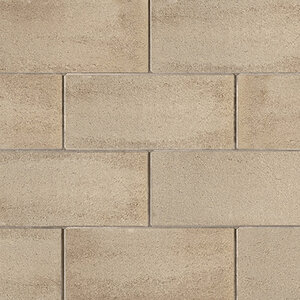 Cambridge Sigma 8 Plus Wall SRW Smooth Sandstone Blend 18 in. x 12 in. x 8 in. (32 pc./pallet)