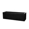 Sandal Planter Onyx Black Lite 59 in. x 17.75 in. x 17.75 in.