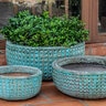 Small Escada Planter Verdigris