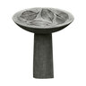 Hydrangea Leaf Birdbath Alpine Stone 18-3/4 in. x 23 in.