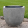 Planter Danilo Stone Grey Lite Med 21-3/4 in. x 18-1/2 in.