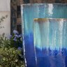 Havana Planter Running Aqua Large 17-1/4 in. x 27-3/4 in.