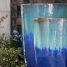 Havana Planter Running Aqua Small 13-1/4 in. x 22-1/2 in.