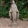 Madonna Statue Medium 10-1/4 in. x 6-1/2 in. x 26 in.