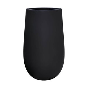 Mews Planter Onyx Black Lite Sm 13-1/2 in. x 23-3/4 in.
