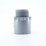 ELECT MALE ADAPTER 1 PVC ELECTRICAL FTNG.,Gray