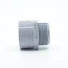 ELECT MALE ADAPTER 1-1/4 PVC ELECTRICAL FTNG.,Gray