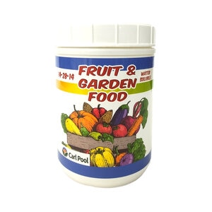 Vital Earth Carl Pool Fruit & Garden Food 14-28-14 3 lb.