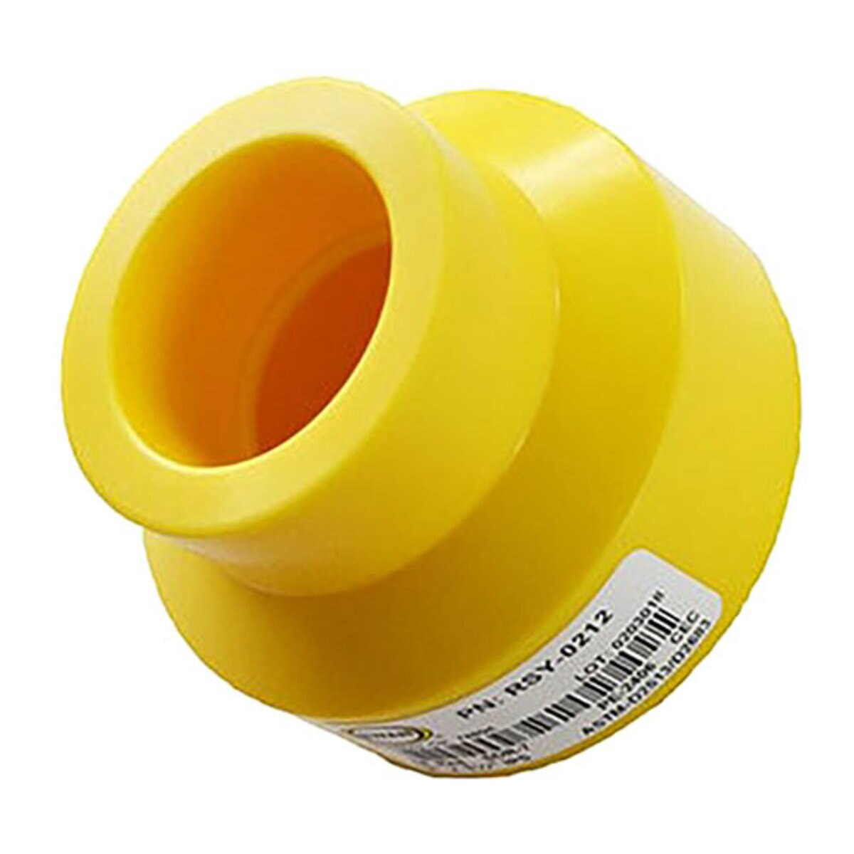 Carrhill 1-1/2 in. x 1 in. Gas Socket Fusion Reducer Coupling Yellow ...
