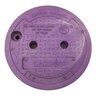 Spec 10 in. Round T Cover Only Purple RWDNDES Carson