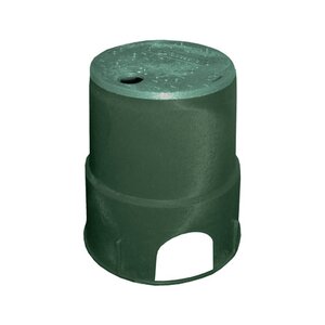 Carson TrussT Valve Box Round 6 in. Green Box/Green Lid Twist-on ICV