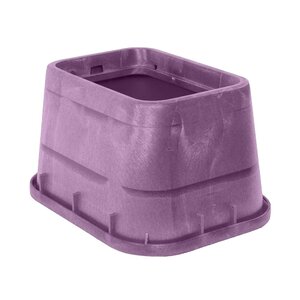 Carson Spec Valve Box Body (only) Rectangle 14 in. x 19 in. x 12 in.H Purple