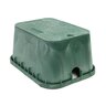 Carson Spec Valve Box Rectangle 12 in. x 20 in. x 12 in.H Green Box/Green Lid Overlapping ICV