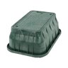 Carson Spec Valve Box Rectangle 13 in. x 24 in. x 12 in.H Green Box/Green Lid Drop-in ICV w/Bolt
