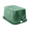 Carson Spec Valve Box Rectangle 12 in. x 20 in. x 12 in.H Green Box/Green Lid Drop-in ICV
