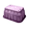 Carson Spec Valve Box Rectangle 13 in. x 24 in. x 12 in.H Purple Box/Purple Lid Drop-in RWDNDES w/Bolt
