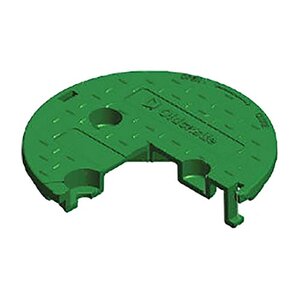TrussT 6 in. Round Cover Only Twist Green ICV Carson Econo
