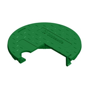 TrussT 6" Round Box Snap Cover Green ICV 2MsHl Carson