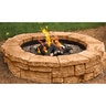 Castohn Round Fire Pit Kit Belvedere Western Buff 60 in.
