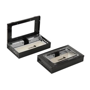 Catchmaster Multi-Catch Mouse Trap -Clear Lid- Black (12/case)