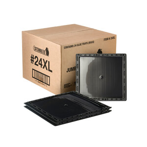 24XL-Professional Bulk XL Rat Tray - packed 24 per case All Purpose Gel Trap / Monitor 10.5 lb. Box