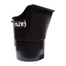 Catchy Can Mini Trash Can With Extended Flat Lip. Black 20 Gal.