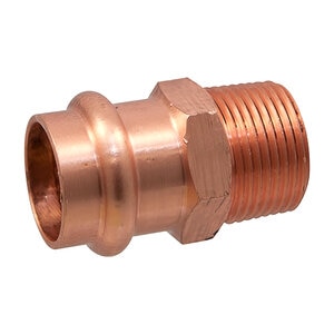 Cello Products Adapter Copper Press x Mpt 1 in. x 1 in. 