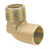 Cast Copper 90 Degree Elbow Lead Free 1 in. C x M