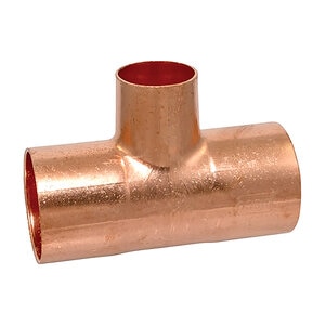 Cello Tee Wrought Copper C x C x C 3/4 in.