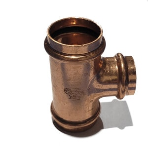 Reducing Tee 1-1/4 in. x 1-1/4 in. x 1 in. Press x Press x Press