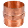 Adapter Wrot Copper C x M 1-1/4 in.