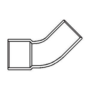 Copper 45 Degree Str Elbow 1/2 in.