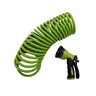 Centurion 25ft Coil hose + 8-pattern Plastic Nozzle

