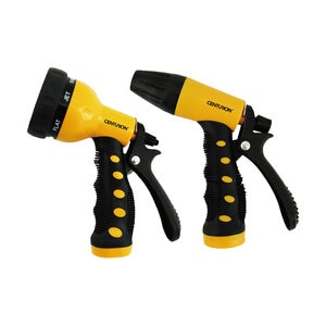 Centurion 2 Piece 7 Way & Twist Watering Nozzle Set
