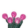 UL70 LED Light Set G12 Pink Green Wire 4 in. x 4 in. x 4 in. Spacing