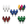 Christmas Direct Faceted LED Bulb C7 Dimmable Color Changing