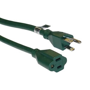 15 ft. Household Extension Cord - Green