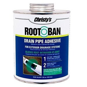 Christy's ROOT-BAN Drain Adhesive 1 qt.
