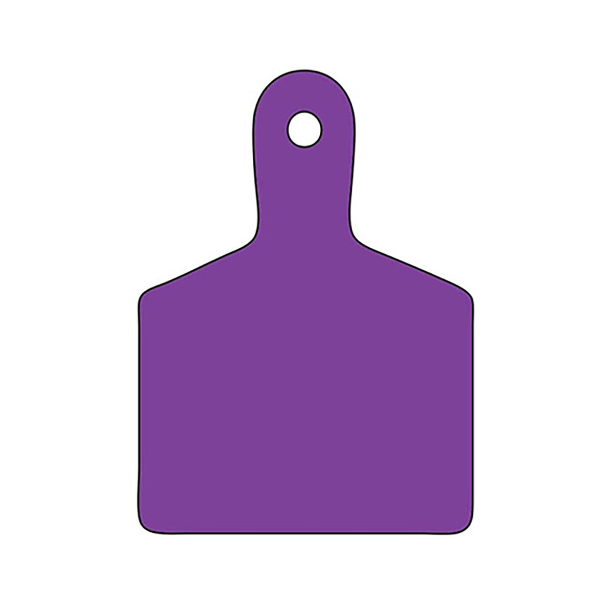 Standard purple id tag one sided | SiteOne US