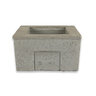Christy V12 Drain Box Extension Square 12 in. x 12 in. Concrete H20 Load Rated