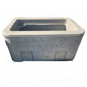 Christy Valve Box Concrete 12 in. x 22-1/4 in.