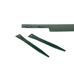 Colmet Quicklock Steel Landscape Edging Green 14 Gauge X 4 in. X 10 ft.